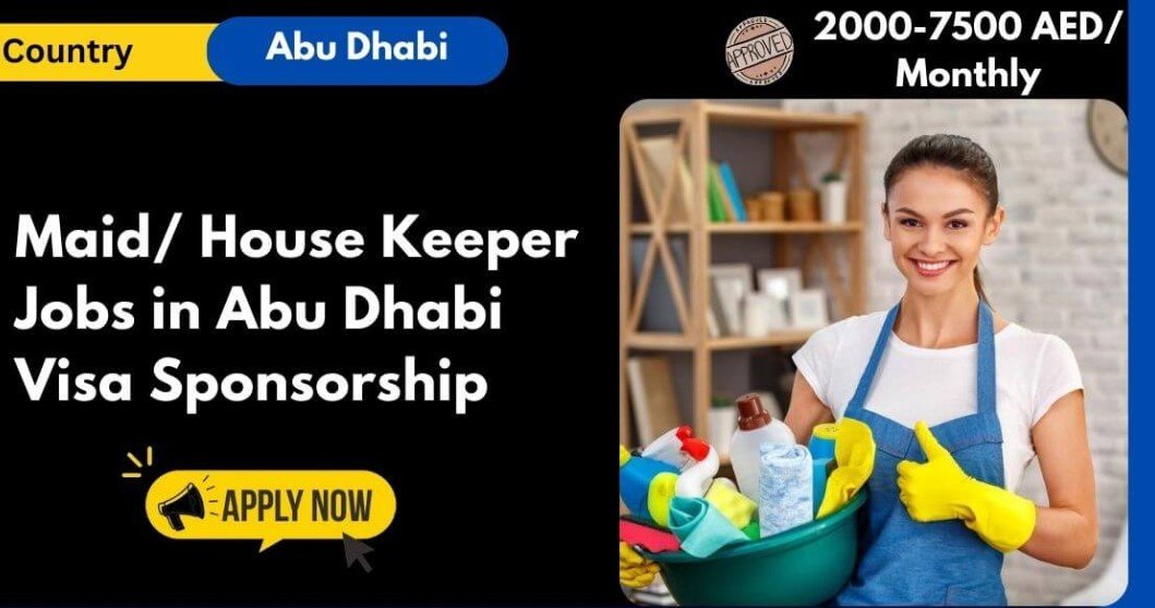 HouseKeeper Jobs in Abu Dhabi with Visa Sponsorship 2026
